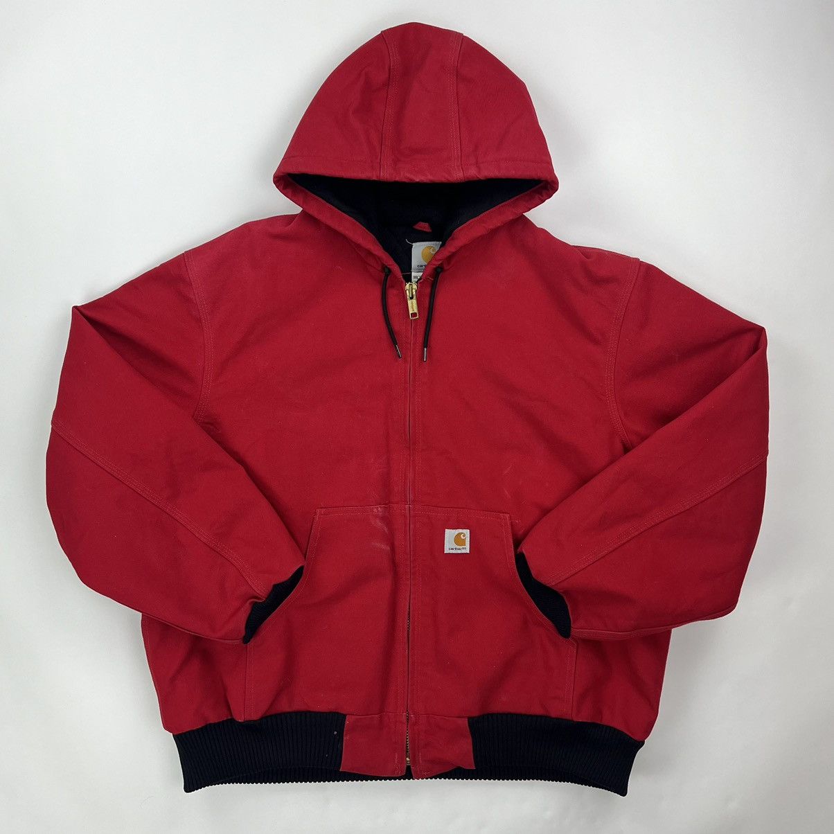 image of Red Carhartt J140 Active Jacket, Men's (Size XL)