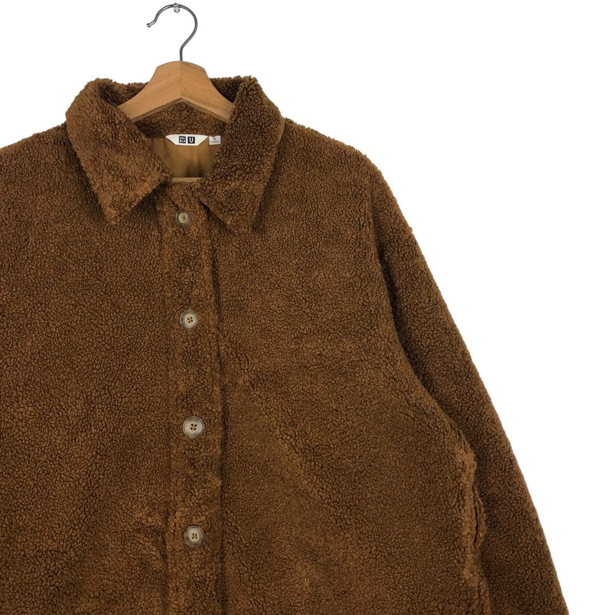 Japanese Brand 🔥VINTAGE BUTTON FLEECE JACKET UNIQLO UNDERCOVER Size US XL / EU 56 / 4 - 8 Thumbnail