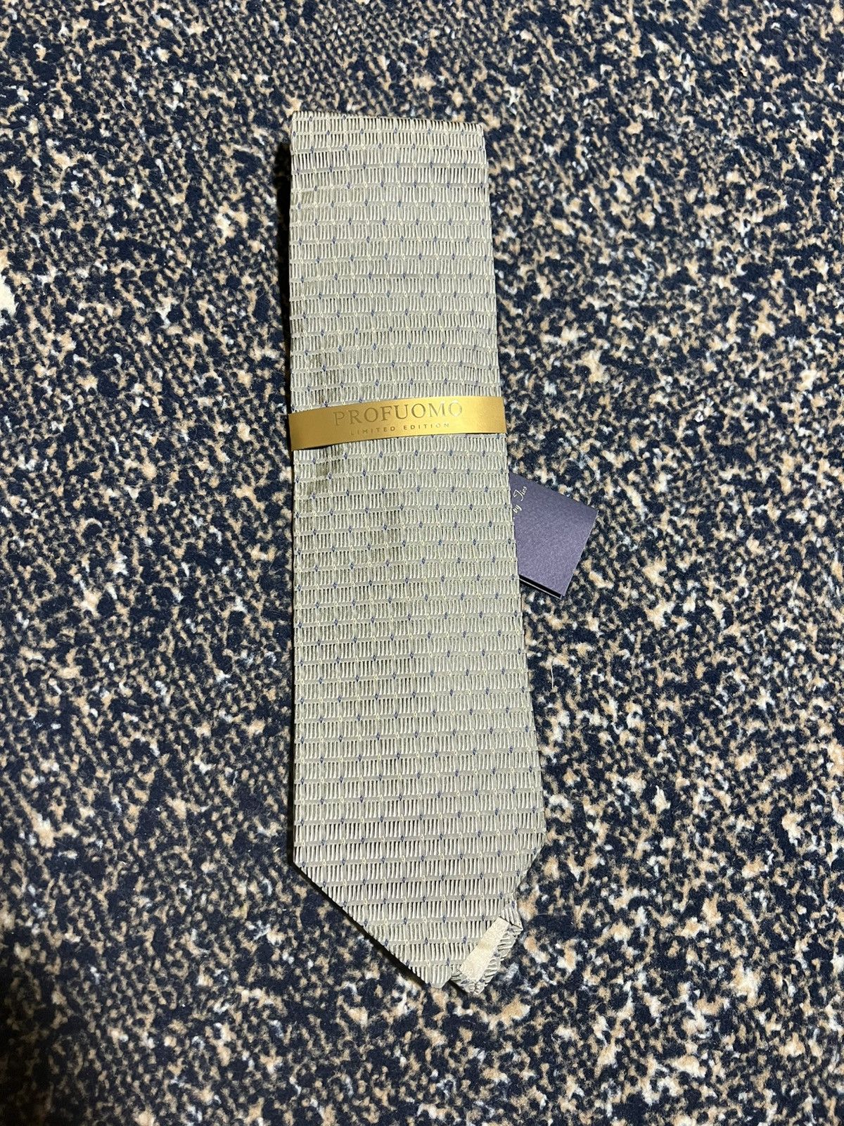 Other Profuomo limited edition tie 100% Silk Tie fashion new Size 40 - 5 Thumbnail