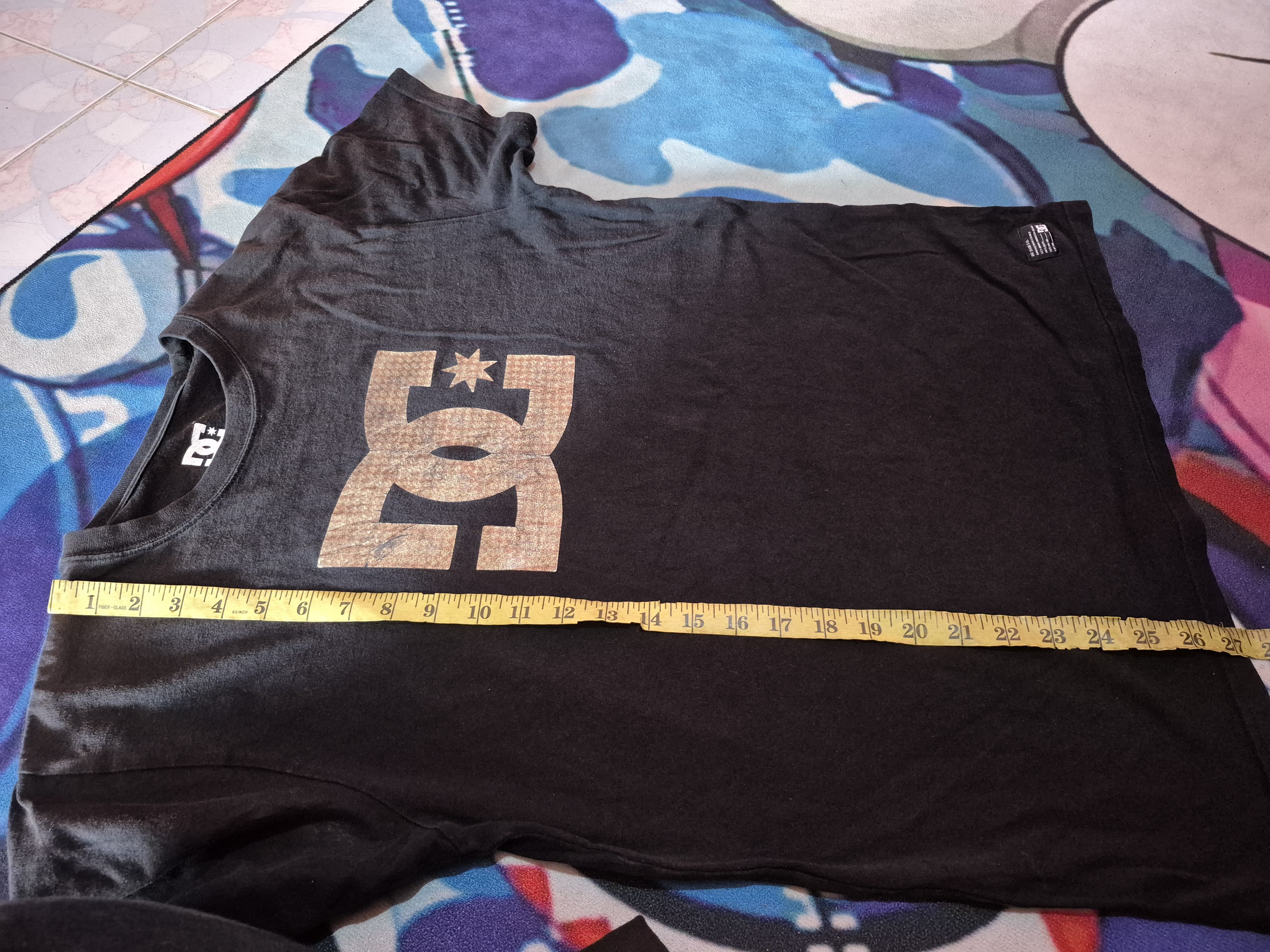 DC DC Shoes Skateboard Surf Skate Big Logo Tee Size US M / EU 48-50 / 2 - 11 Thumbnail