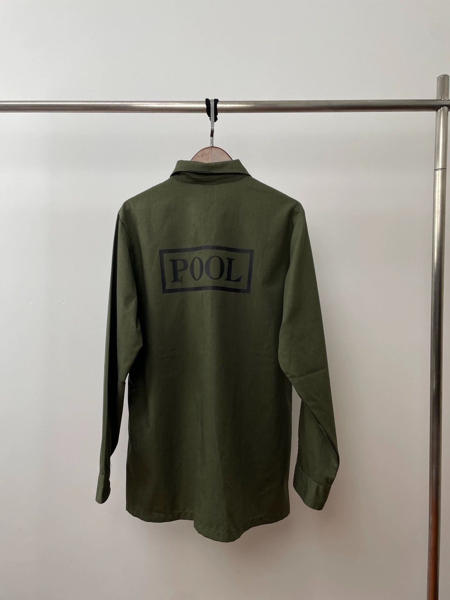 FPAR clot x FPAR MediaGuerrilla military green pocket shirt Size US L / EU 52-54 / 3 - 2 Thumbnail