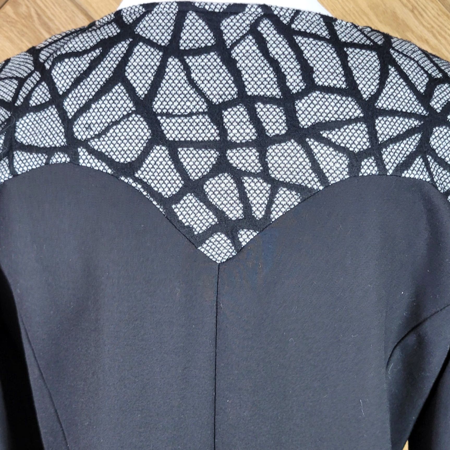 Vintage Dzhavael Womens Sweater Jacket Zip Up Long Sleeve Black Size Large Size L / US 10 / IT 46 - 7 Thumbnail