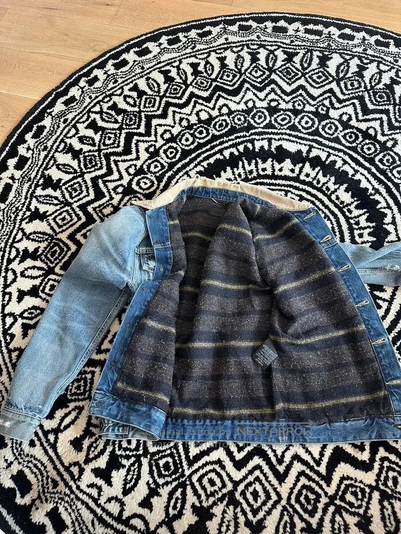 Saint Laurent Paris Saint Laurent Denim Jacket with Wool Lining. Size US M / EU 48-50 / 2 - 3 Thumbnail
