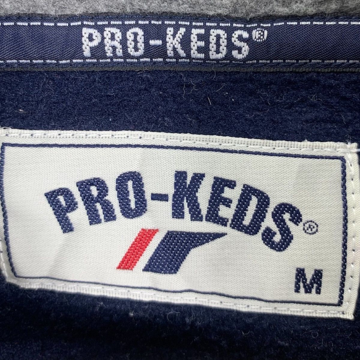Pro-Keds × Vintage Vintage PRO KEDS Sportswear Fleece Half Zipper Sweatshirt Size US M / EU 48-50 / 2 - 7 Thumbnail
