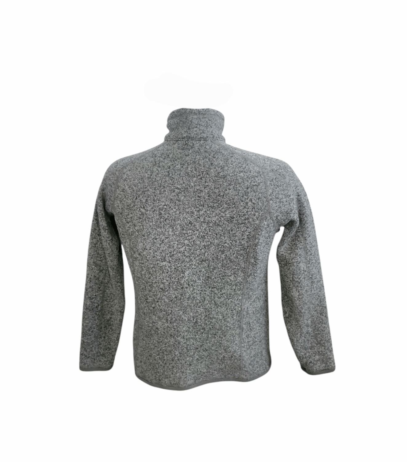 Patagonia Patagonia Women's Better Sweater Gray Heathered 1/4 Quarter Size L / US 10 / IT 46 - 3 Thumbnail