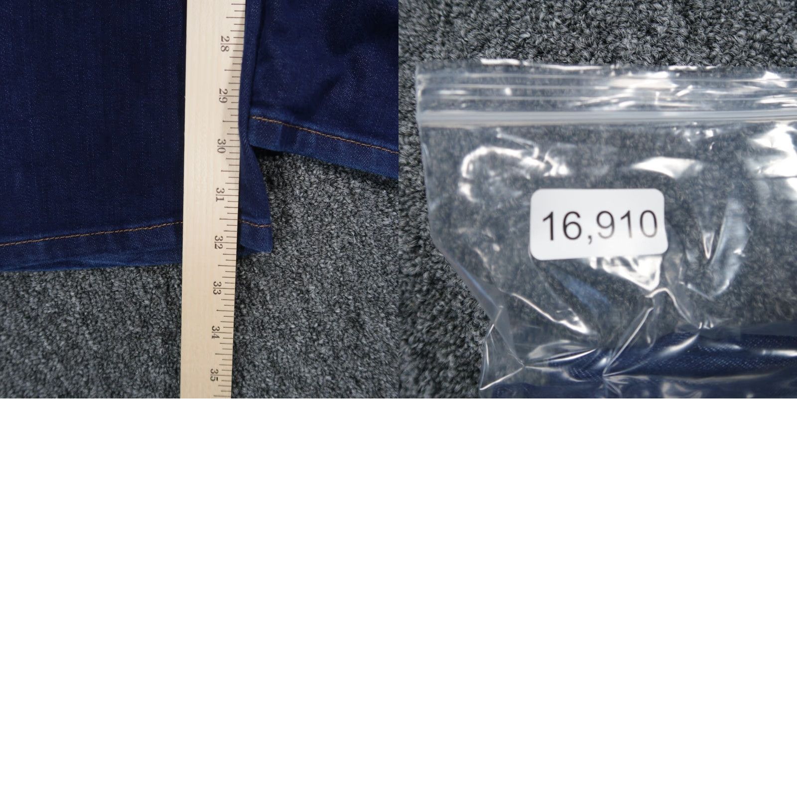 Patagonia Patagonia Jeans Womens 32x32 Blue Straight 5 Pocket Dark Wash Denim Jeans Size 24" / US 00 / IT 34 - 9 Thumbnail