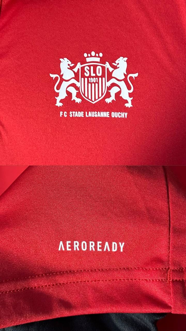 Adidas NWT! fc stade lausanne-ouchy Adidas football jersey 2024/25 Size US S / EU 44-46 / 1 - 2 Thumbnail