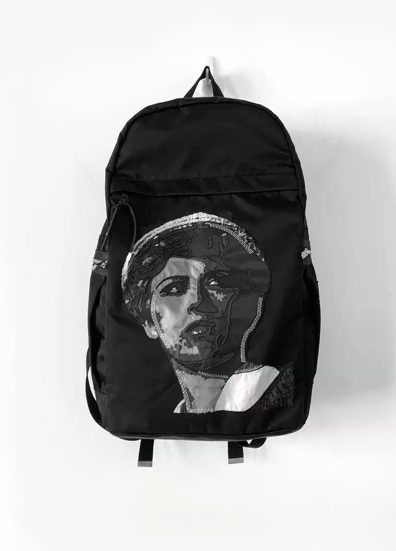 Undercover AW09 Joy Division Black Embroidered Backpack | Grailed