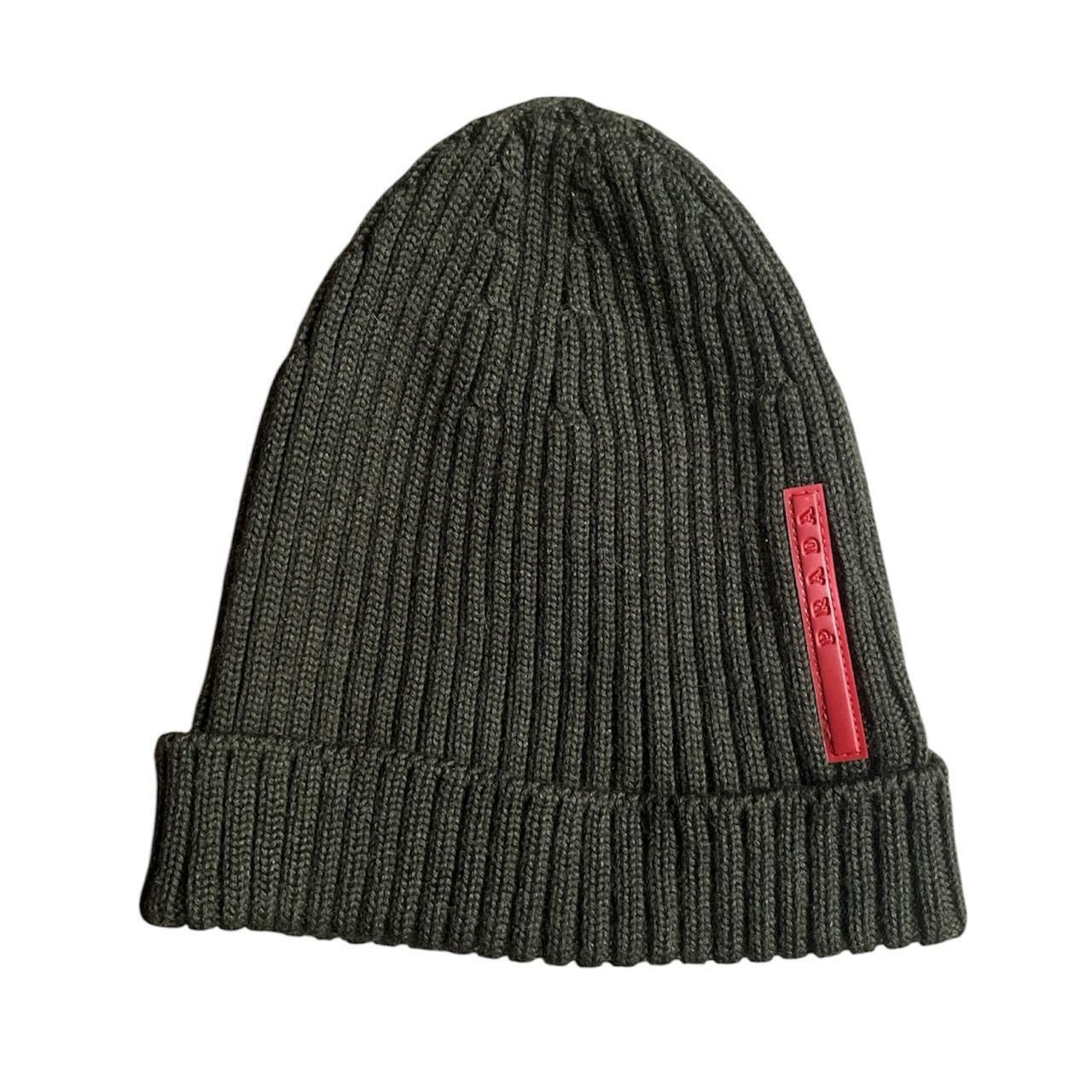 Prada × Vintage Prada Linea Rossa Logo Vintage Sport Wool Knit