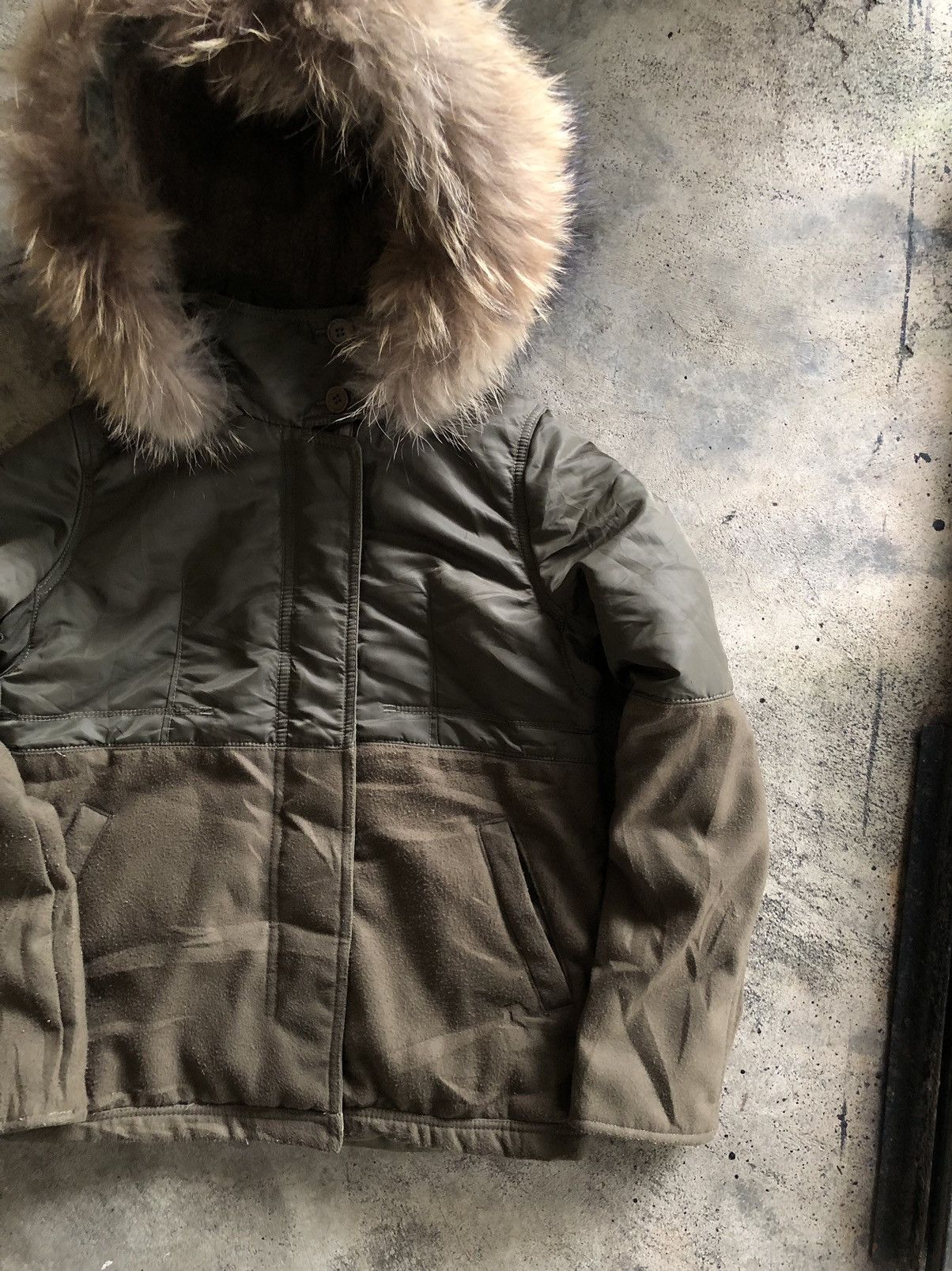 If Six Was Nine × Japanese Brand × Le Grande Bleu (L.G.B.) JAPANESE BRAND DRWCYS REVERSIBLE JACKET FUR HOODIE LGBSTYLE Size US M / EU 48-50 / 2 - 7 Thumbnail