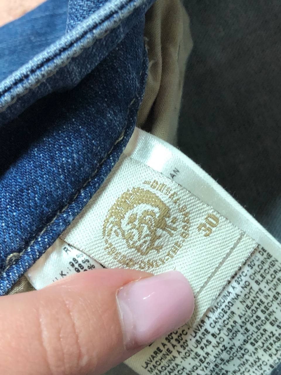 Diesel × Japanese Brand Vintage Diesel Y2K distressed Flare denim pants Size 30" / US 8 / IT 44 - 3 Thumbnail