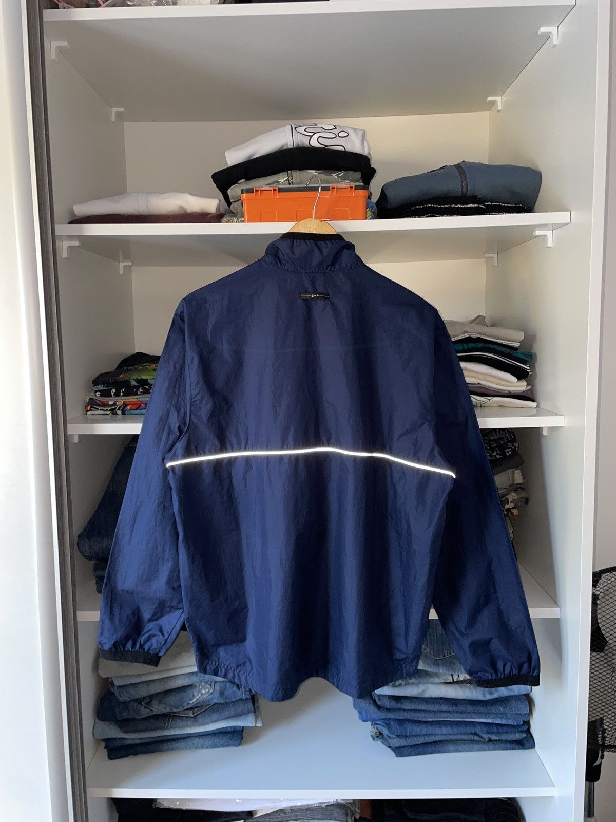 Nike Nike Vintage 1/3 Half Zip Nylon Track Jacket Drill Suit 90s Size US S / EU 44-46 / 1 - 9 Thumbnail