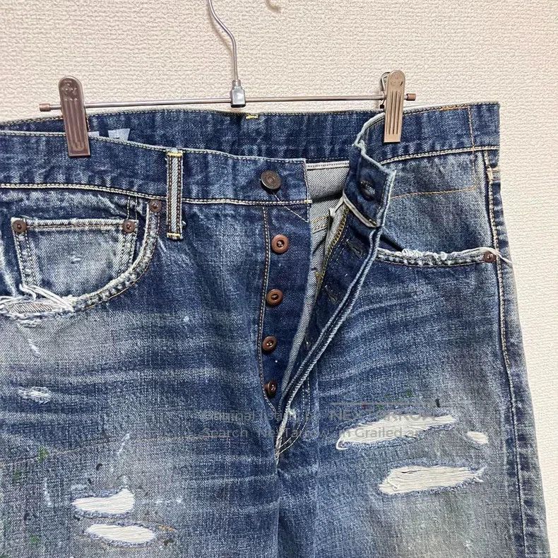 Visvim Visvim size W34L30 social sculpture denim pants Size US 34 / EU 50 - 4 Thumbnail