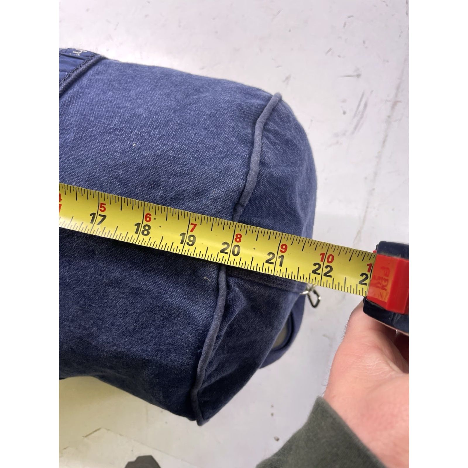 Vintage **Classic Blue Scarborough & Tweed Men's Duffle Bag** User: Classic Blue Scarborough & Tweed Men's Duffle Bag Size ONE SIZE - 5 Thumbnail