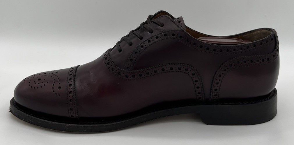 Brooks Brothers Brooks Brothers Golden Fleece Burgundy Leather Oxfords 8D Size US 8 / EU 41 - 5 Thumbnail
