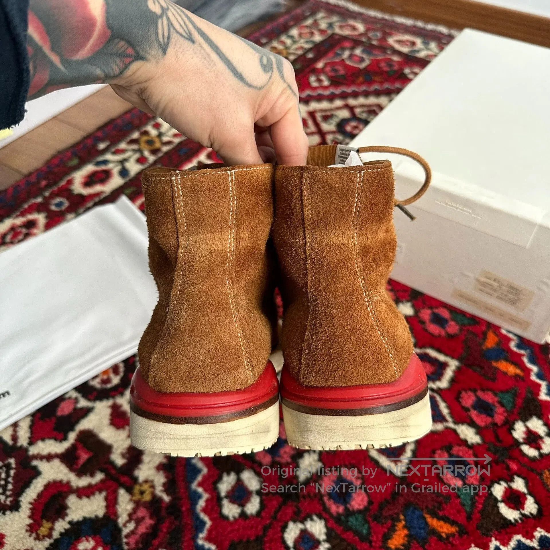 Visvim Visvim 10SS Virgil Boots in Brown. Size US 9.5 / EU 42-43 - 8 Thumbnail