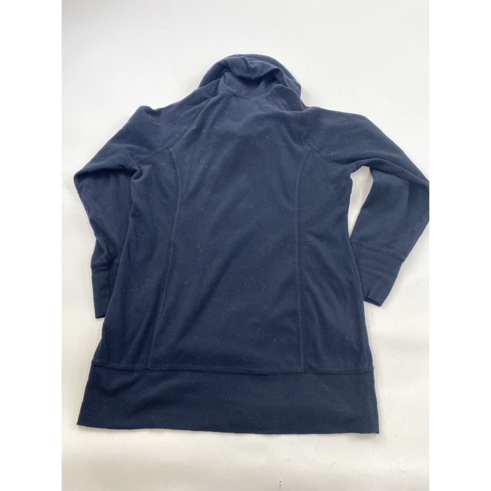 Vintage Columbia Cowl Neck Fleece Sweatshirt Women L Black Pullover Activewear Large Size L / US 10 / IT 46 - 2 Thumbnail