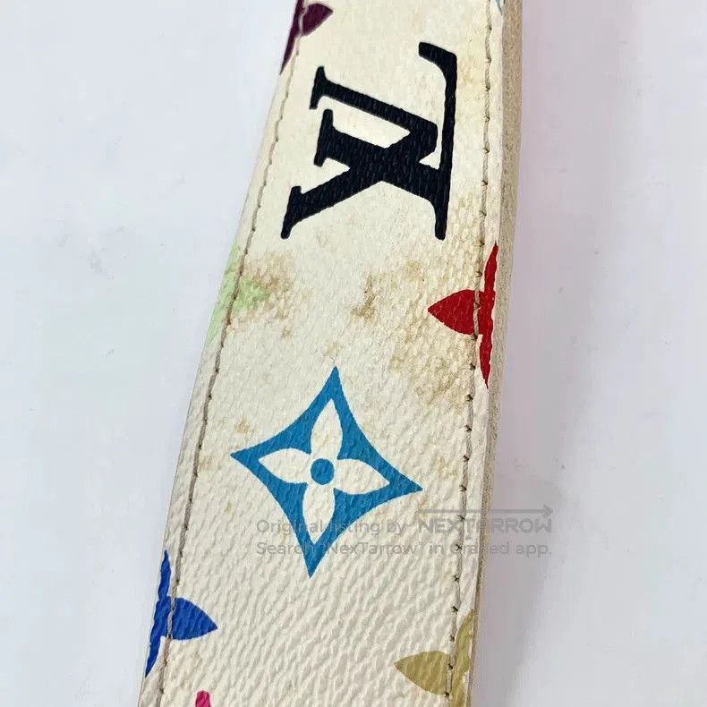 Louis Vuitton Louis Vuitton Color Logo Old Flower Belt. Size ONE SIZE - 8 Thumbnail