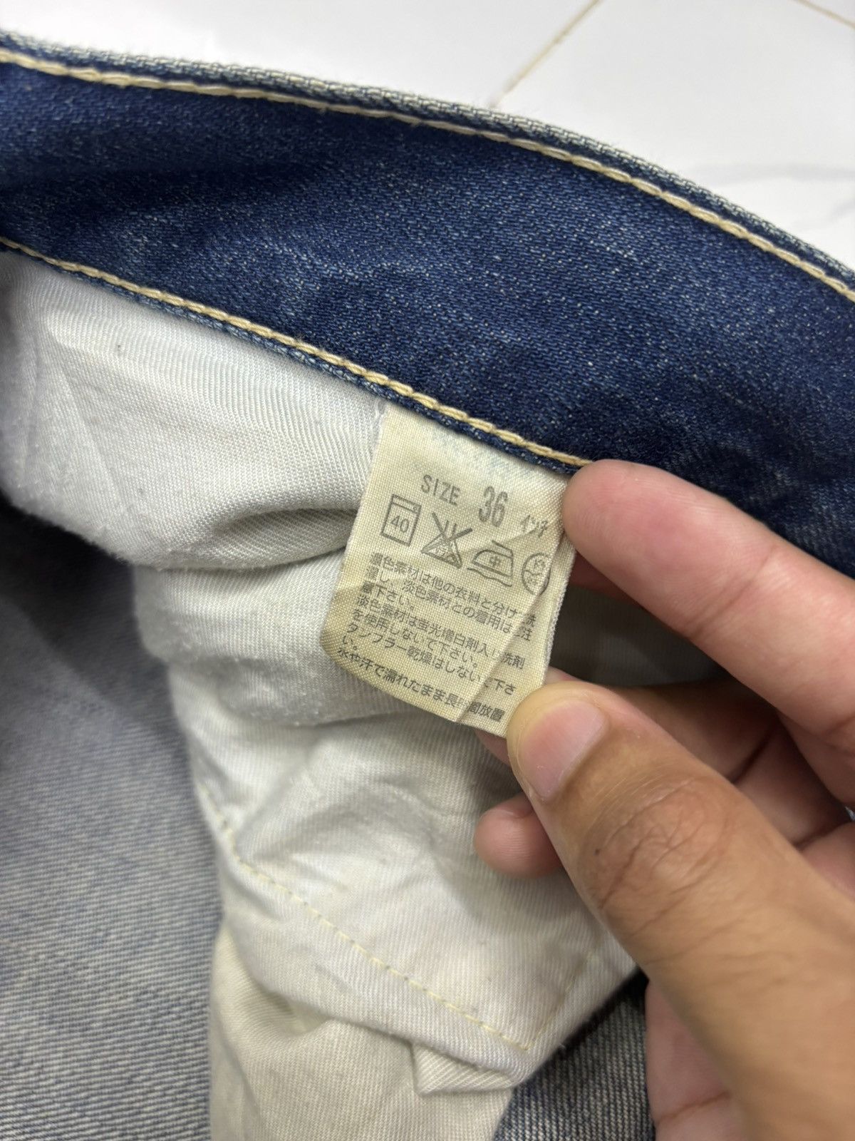 Hysteric Glamour 🔥VTG LEVIS 502 BAGGY JEANS DISTRESSED DENIM Size US 37 - 12 Thumbnail