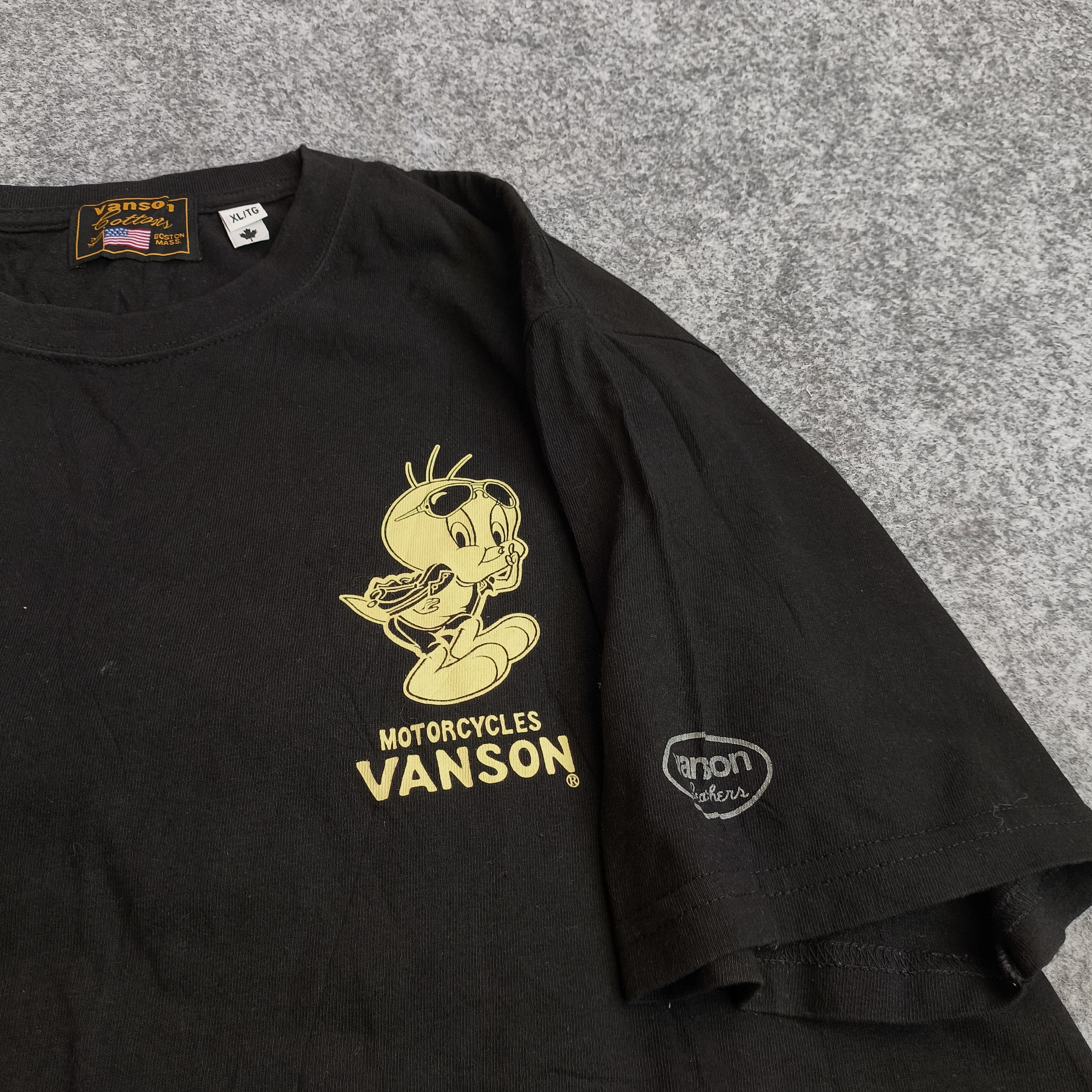 Vanson Leathers vanson looney tunes tshirt sz tag xl Size US L / EU 52-54 / 3 - 4 Thumbnail
