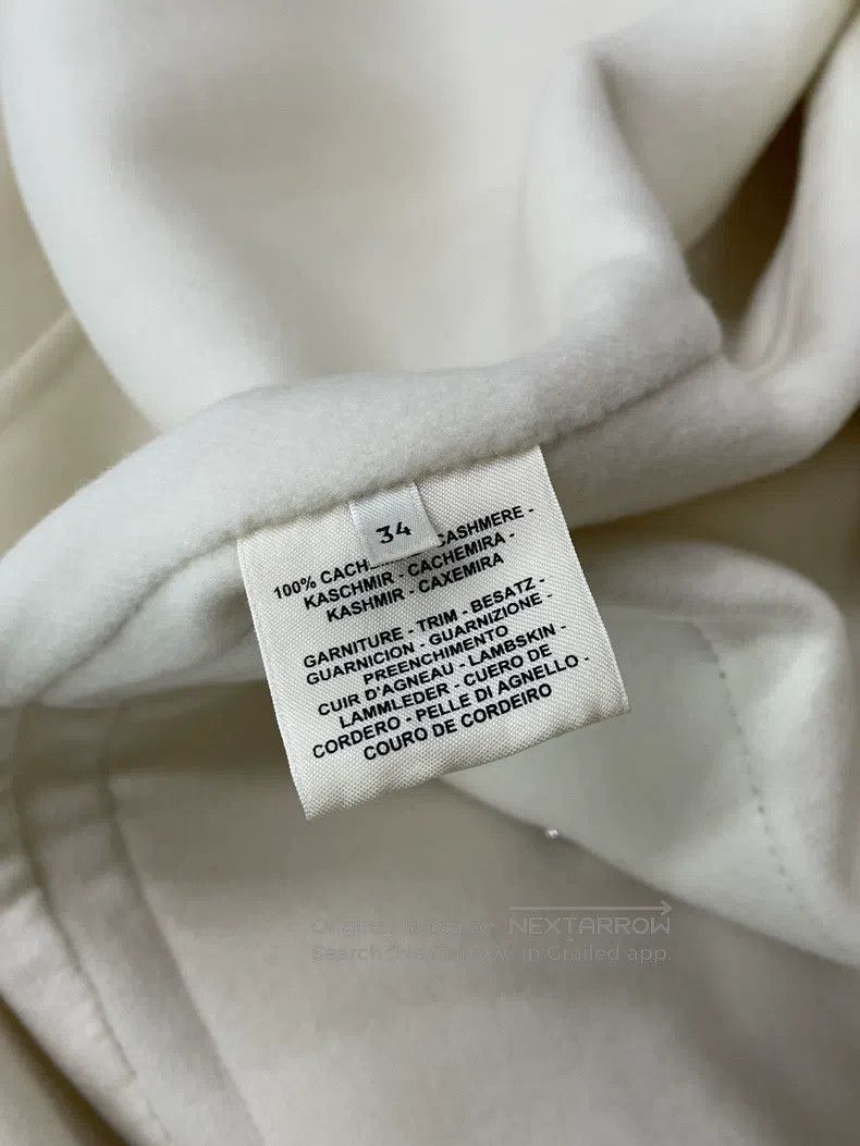 Hermes Hermes Black Cashmere Open Cardigan Jacket, Belt Missing Size XXS / US 00 / IT 34 - 6 Thumbnail
