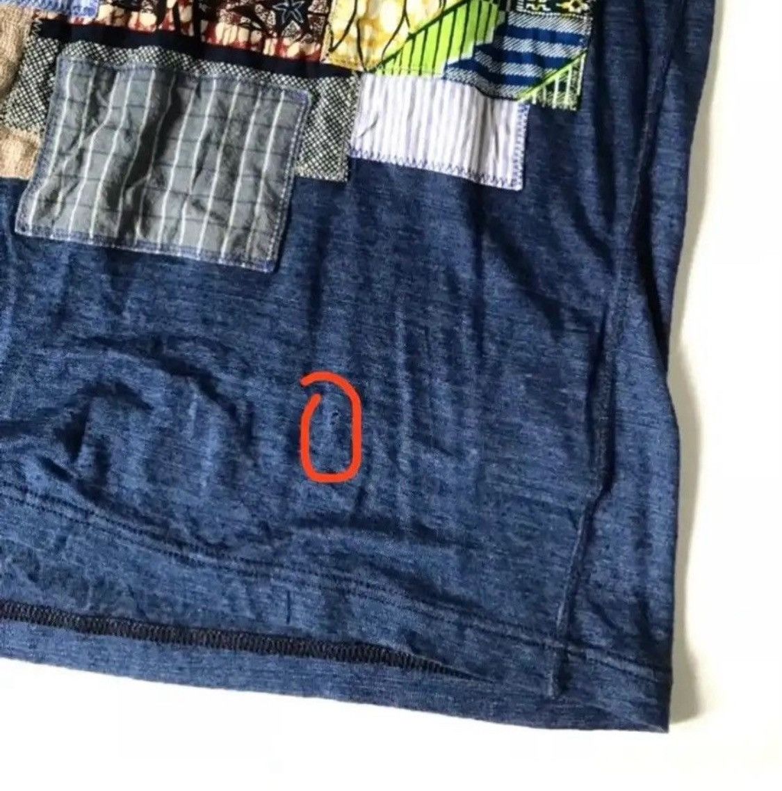 Junya Watanabe Junya watanabe cdg man AD2015 patchwork tee Size US M / EU 48-50 / 2 - 3 Thumbnail