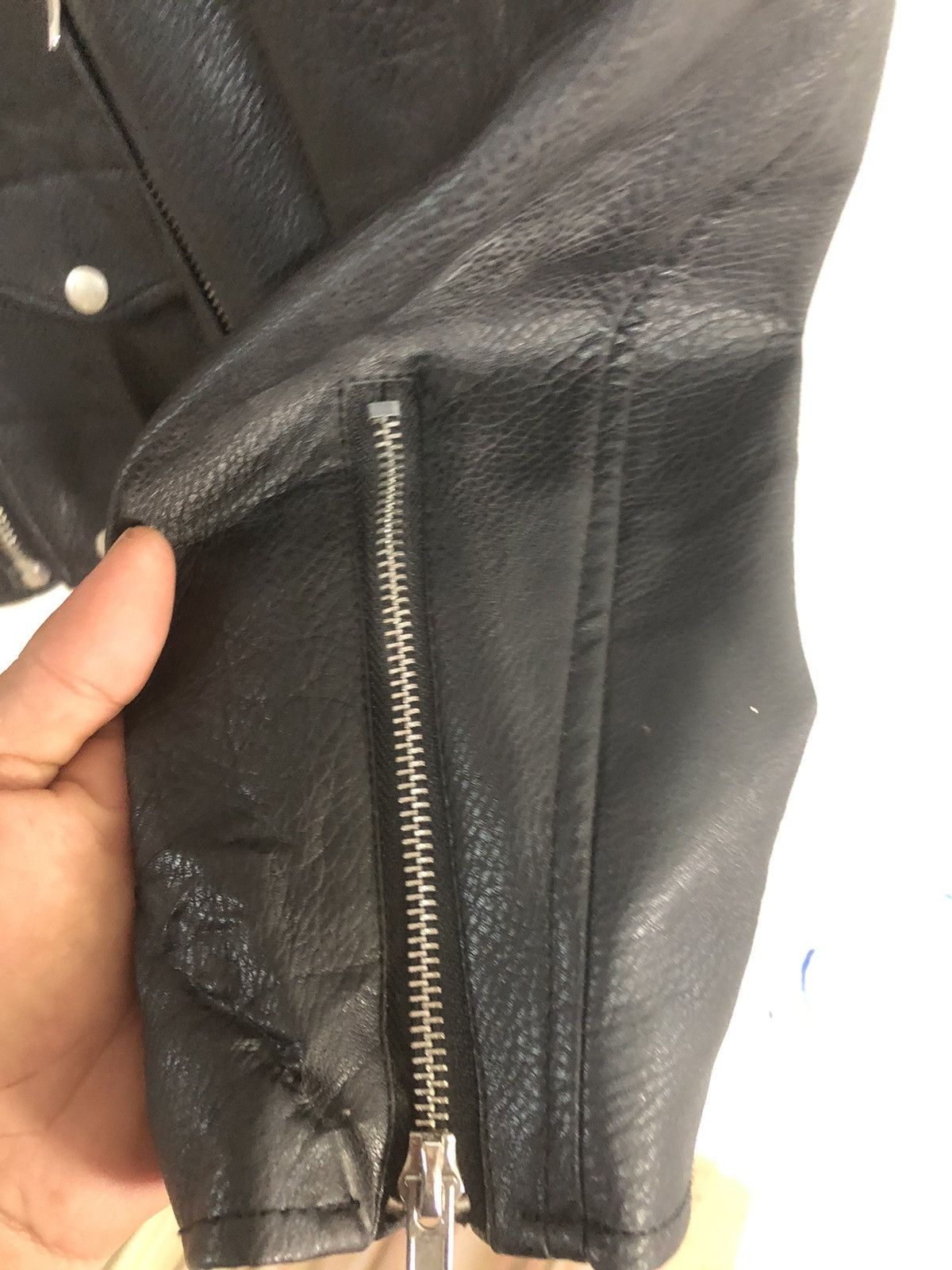 Designer × Japanese Brand vintage Y2K Leather Jacket Dress Volume Punk Design Size US M / EU 48-50 / 2 - 9 Thumbnail
