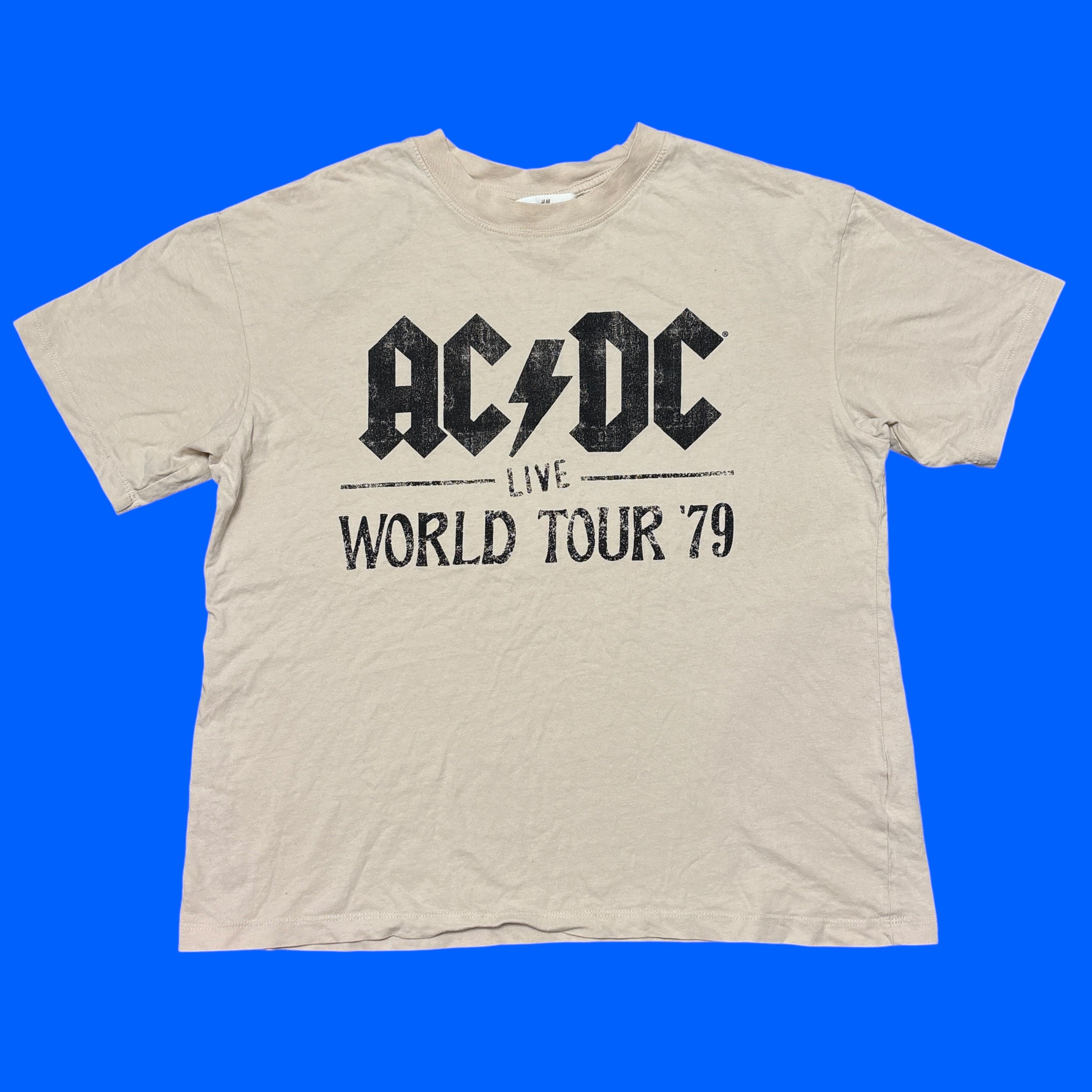 AC/DC × Band Tees × Vintage Acdc Shirt Vintage Band Tees Size US M / EU 48-50 / 2 - 1 Thumbnail