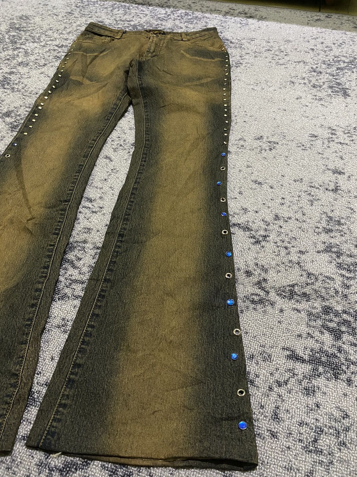 Hysteric Glamour Y2k Hat Balboning ifsixwasnine style bootcut jeans Size US 27 - 4 Thumbnail