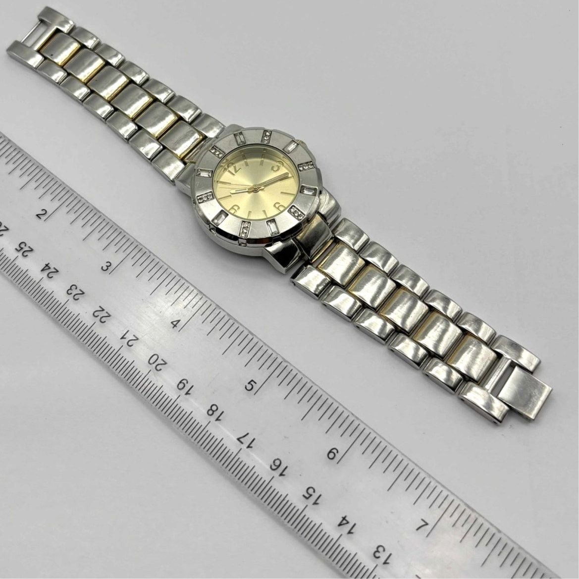 Other Silver Crystal Retro Watch Size ONE SIZE - 4 Thumbnail