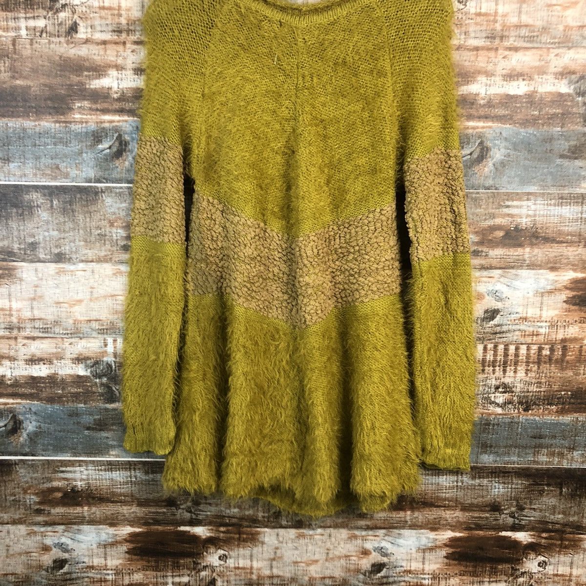 Homespun Knitwear × Japanese Brand DLL Koibito Misaki Green Knitwear vintage #C026 Size M / US 6-8 / IT 42-44 - 13 Thumbnail