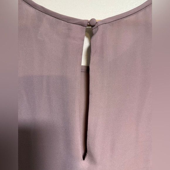 Joie Joie Mauve Short Sleeve Silk Blouse Small Size S / US 4 / IT 40 - 8 Thumbnail