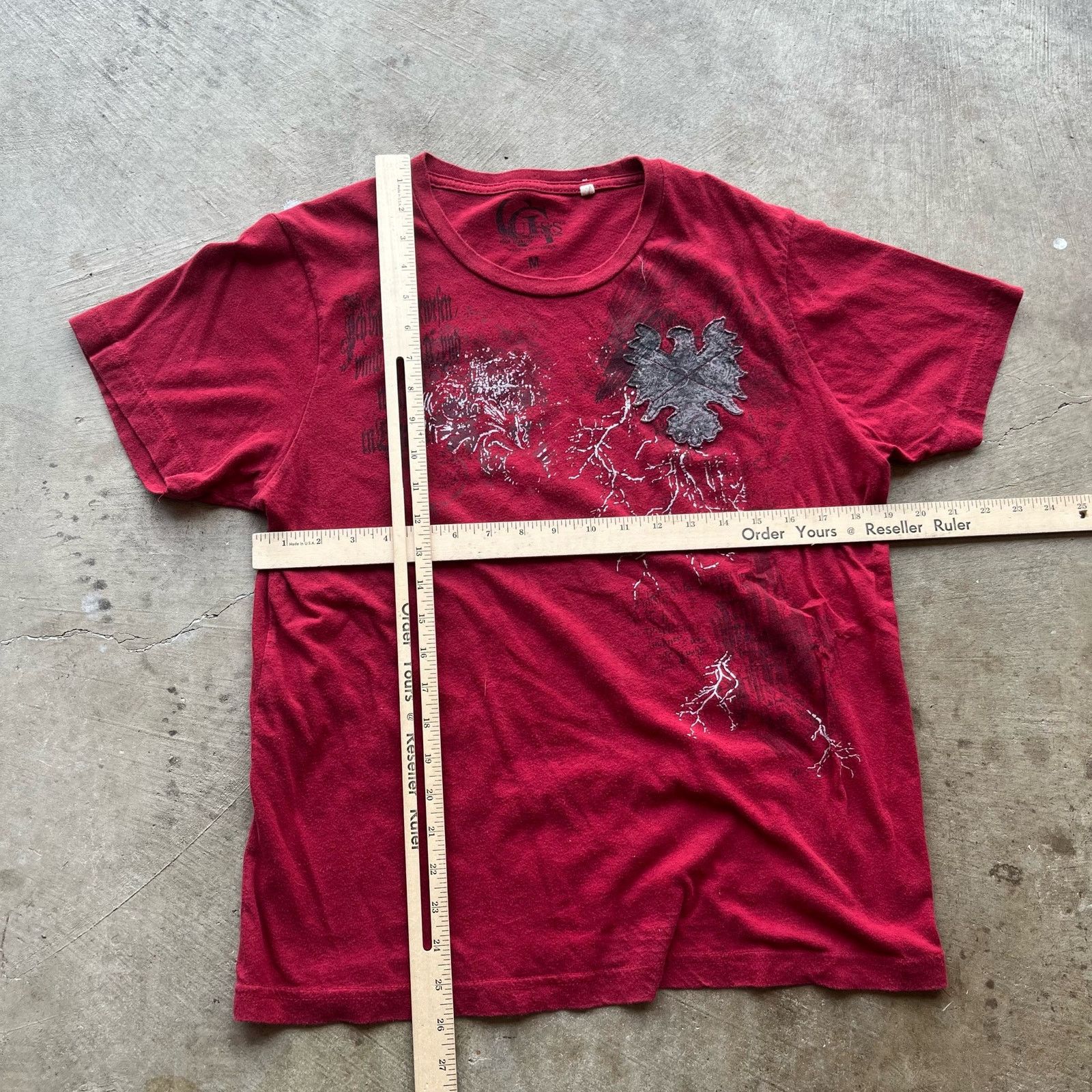 Vintage vintage y2k red t shirt guess grunge sz medium Size US M / EU 48-50 / 2 - 5 Thumbnail