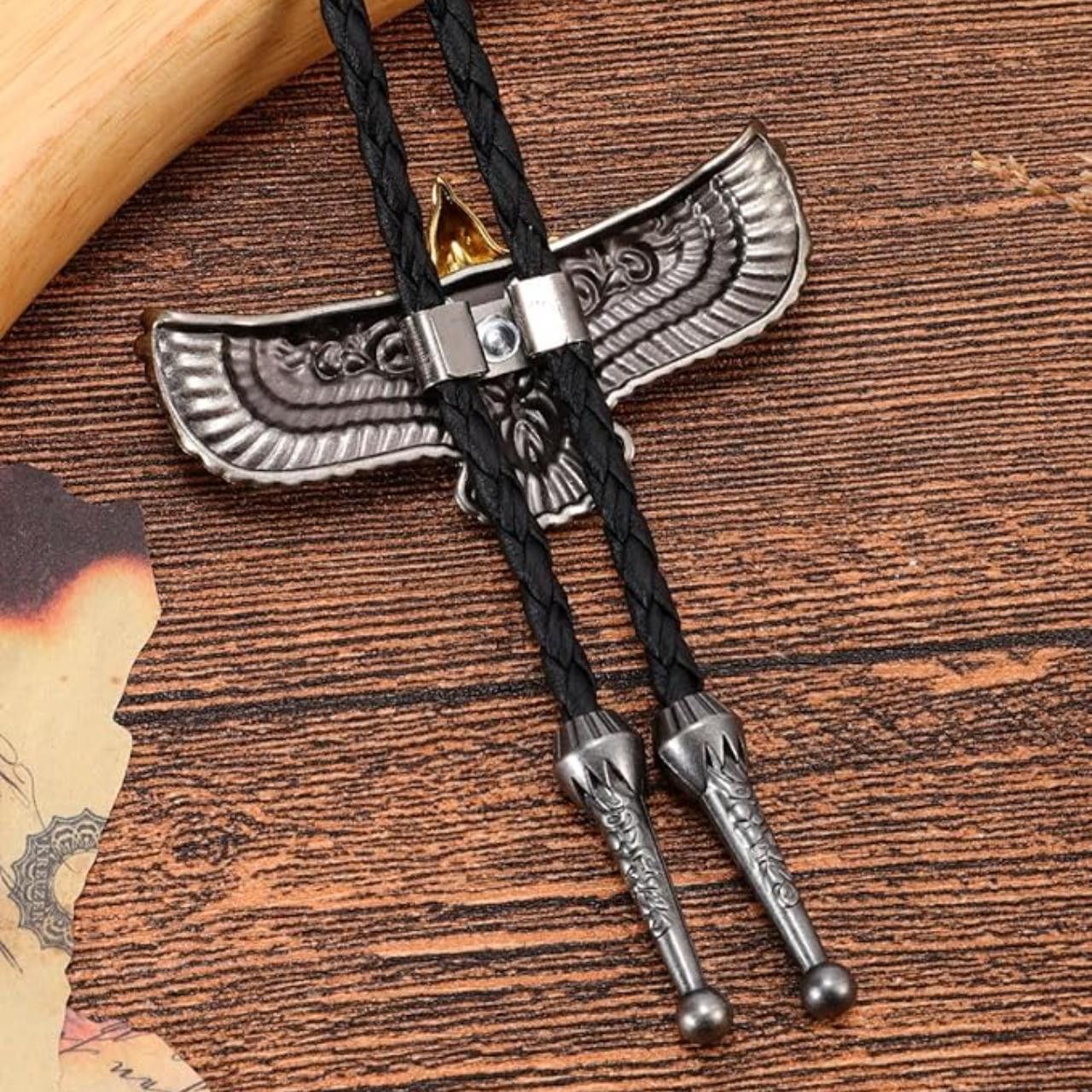 Other Eagle Gold Western Bolo Tie Size ONE SIZE - 4 Thumbnail