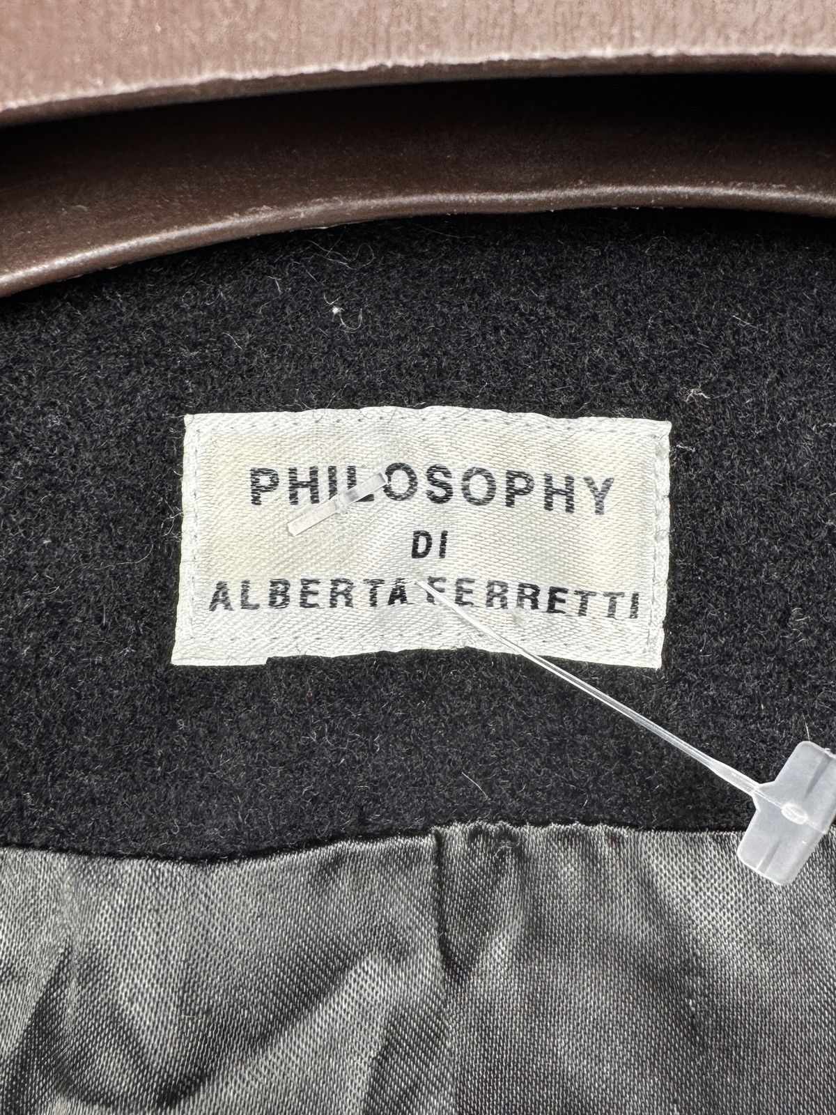 Alberta Ferretti Philosophy di Alberta Ferretti double colour wool blend coat Size M / US 6-8 / IT 42-44 - 9 Thumbnail