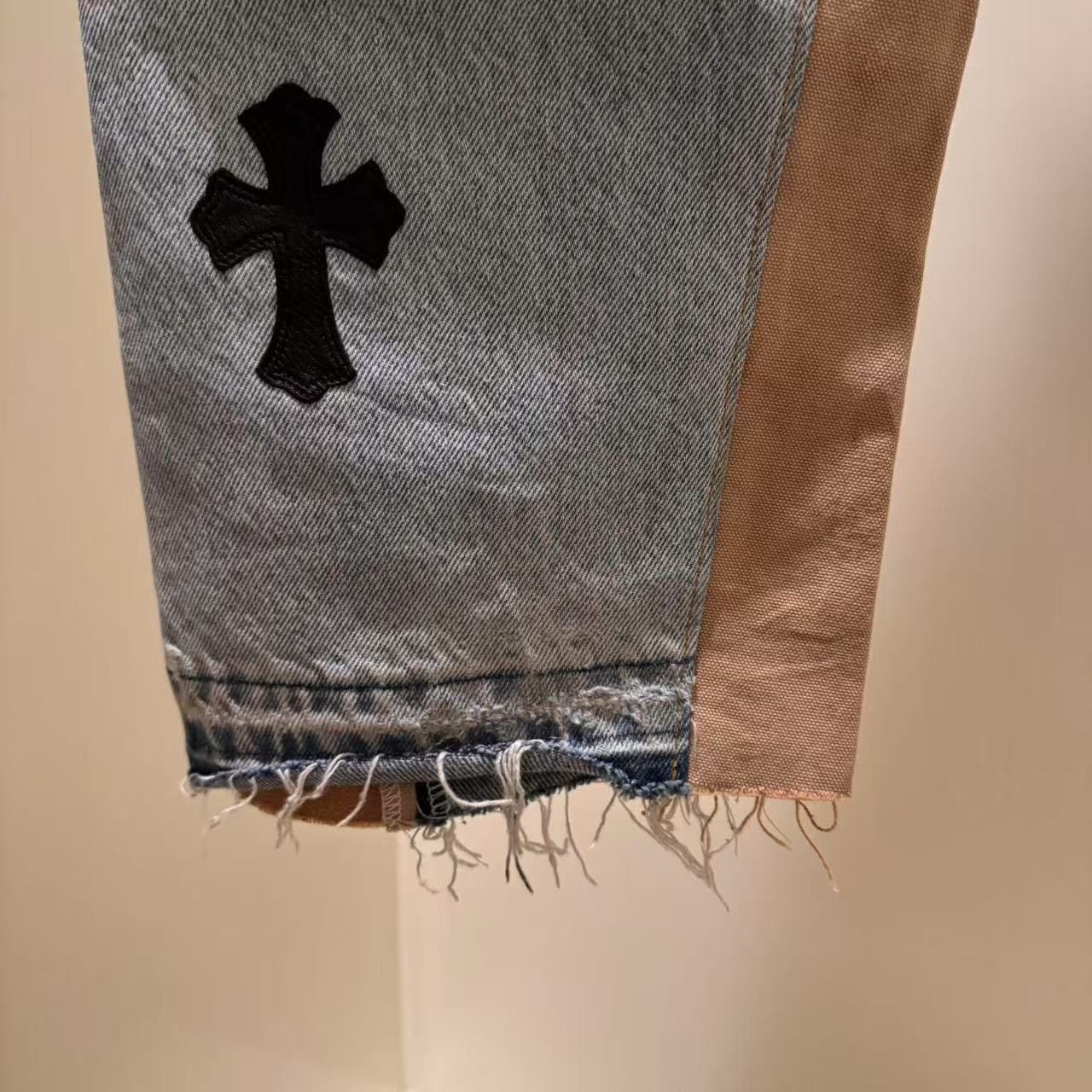 Chrome Hearts × Gallery Dept. Chrome hearts x Gallery dept 1 of 1 custom denim flare sz 34 Size US 34 / EU 50 - 16 Thumbnail
