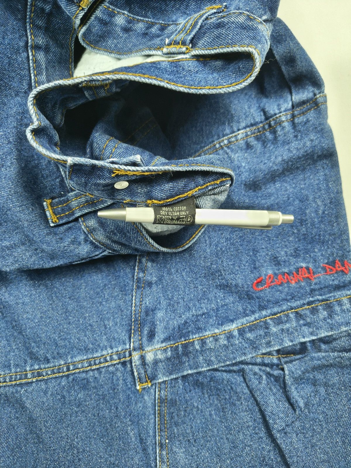 Criminal Damage Criminal Damage JNCO style Baggy Y2K Jeans (059) Size US 40 / EU 56 - 14 Thumbnail
