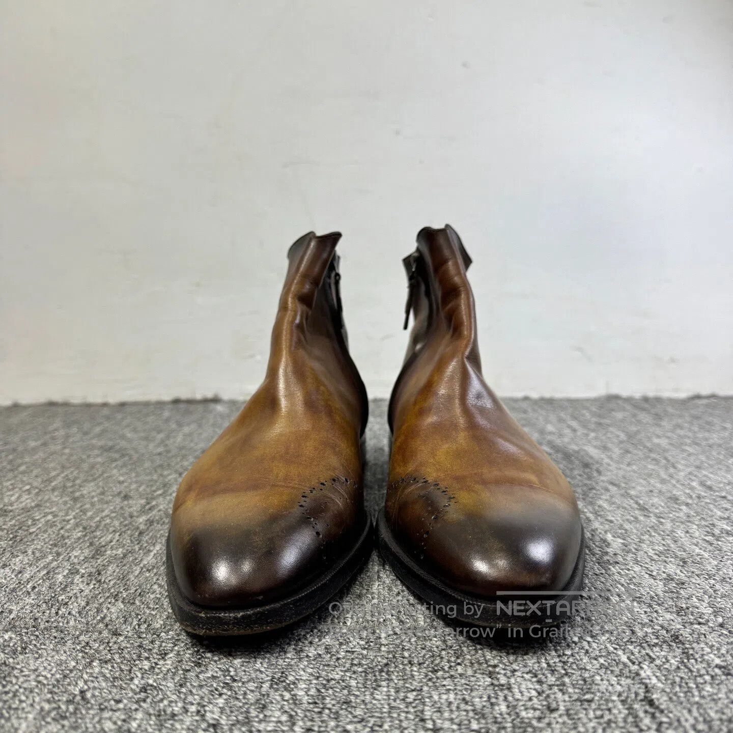 Berluti Berluti Wear a faded, aged look on the leather boots.| Size US 7.5 / EU 40-41 - 2 Thumbnail