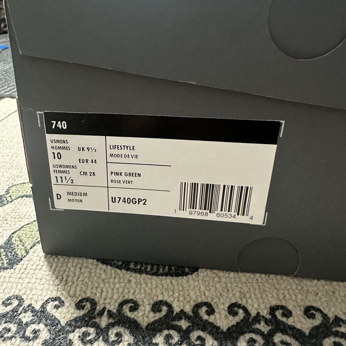 New Balance CNCPTS / New Balance 740 Saignée Size US 10 / EU 43 - 5 Thumbnail