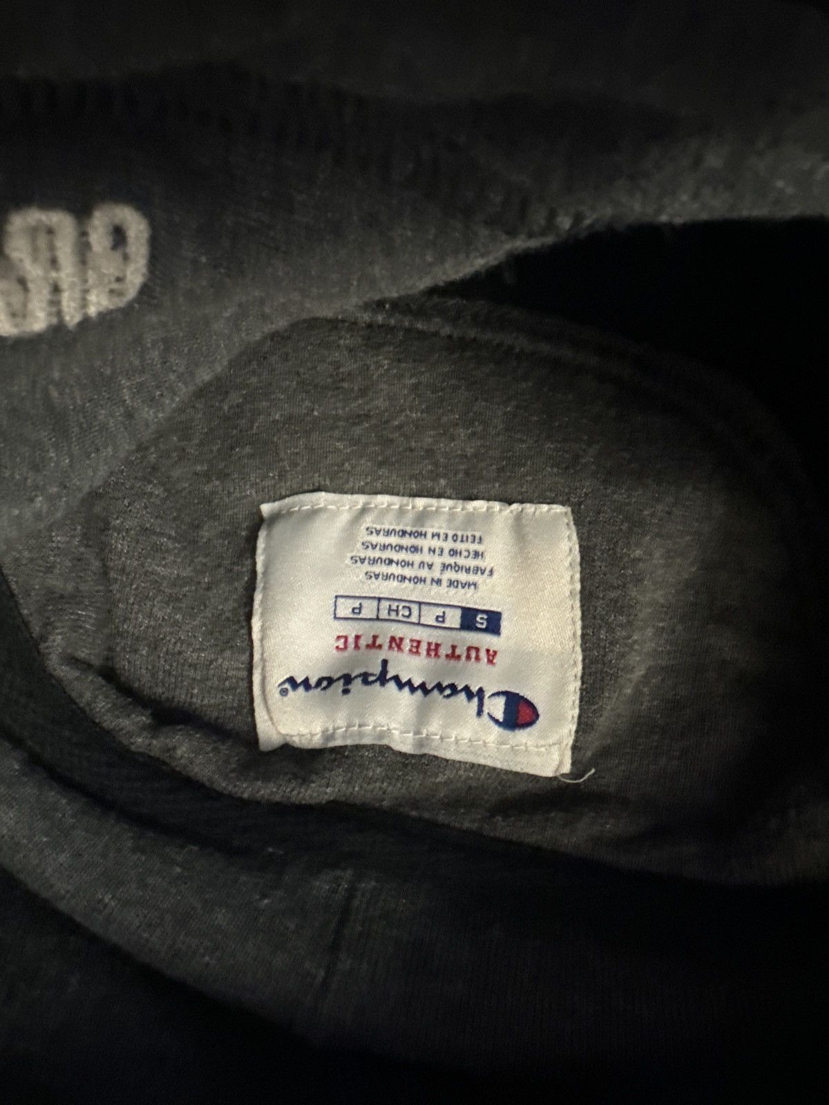 Champion × Vintage BLUE ORIGIN Champion hoodie Size US S / EU 44-46 / 1 - 4 Thumbnail