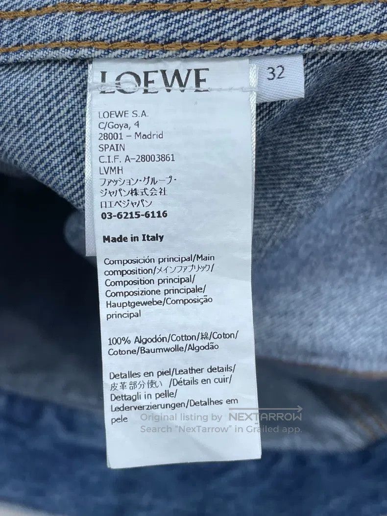 Loewe Loewe Casual Denim Jacket Size 4XL / US 24-26 - 6 Thumbnail
