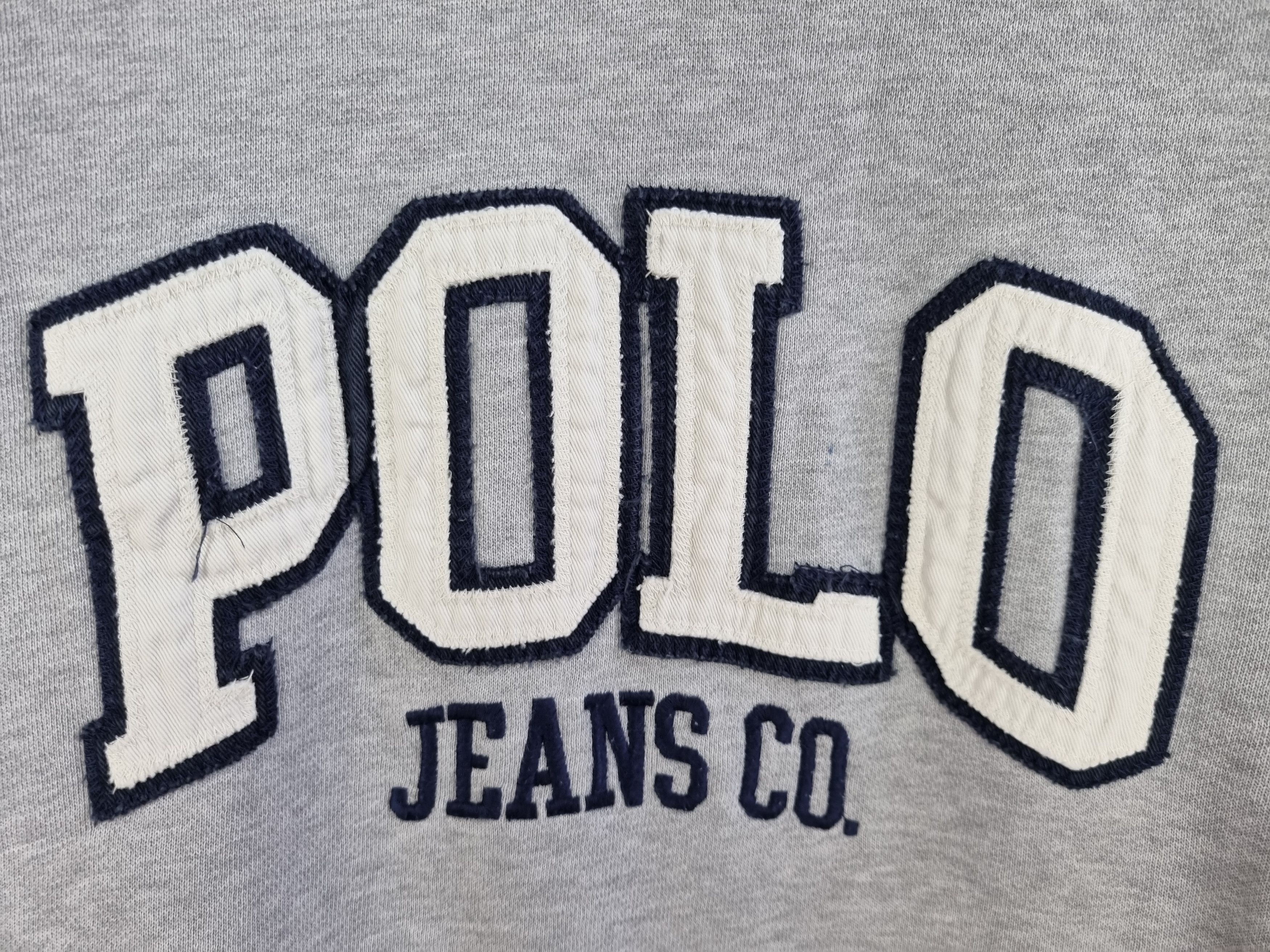 Polo Ralph Lauren × Vintage Polo Sport Ralph Lauren Relaxed Fit Spellout BigLogo Hoodie Size US L / EU 52-54 / 3 - 10 Thumbnail