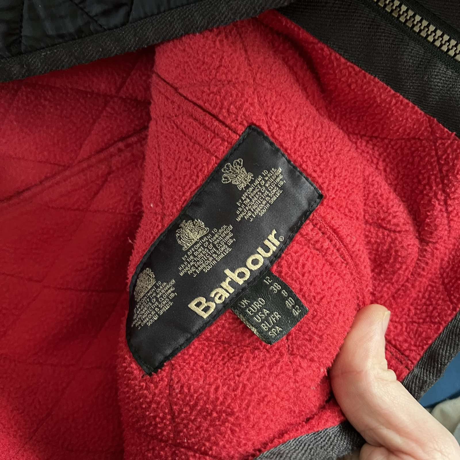 Barbour Vintage Barbour Black Quilted Jacket Size M / US 6-8 / IT 42-44 - 5 Thumbnail