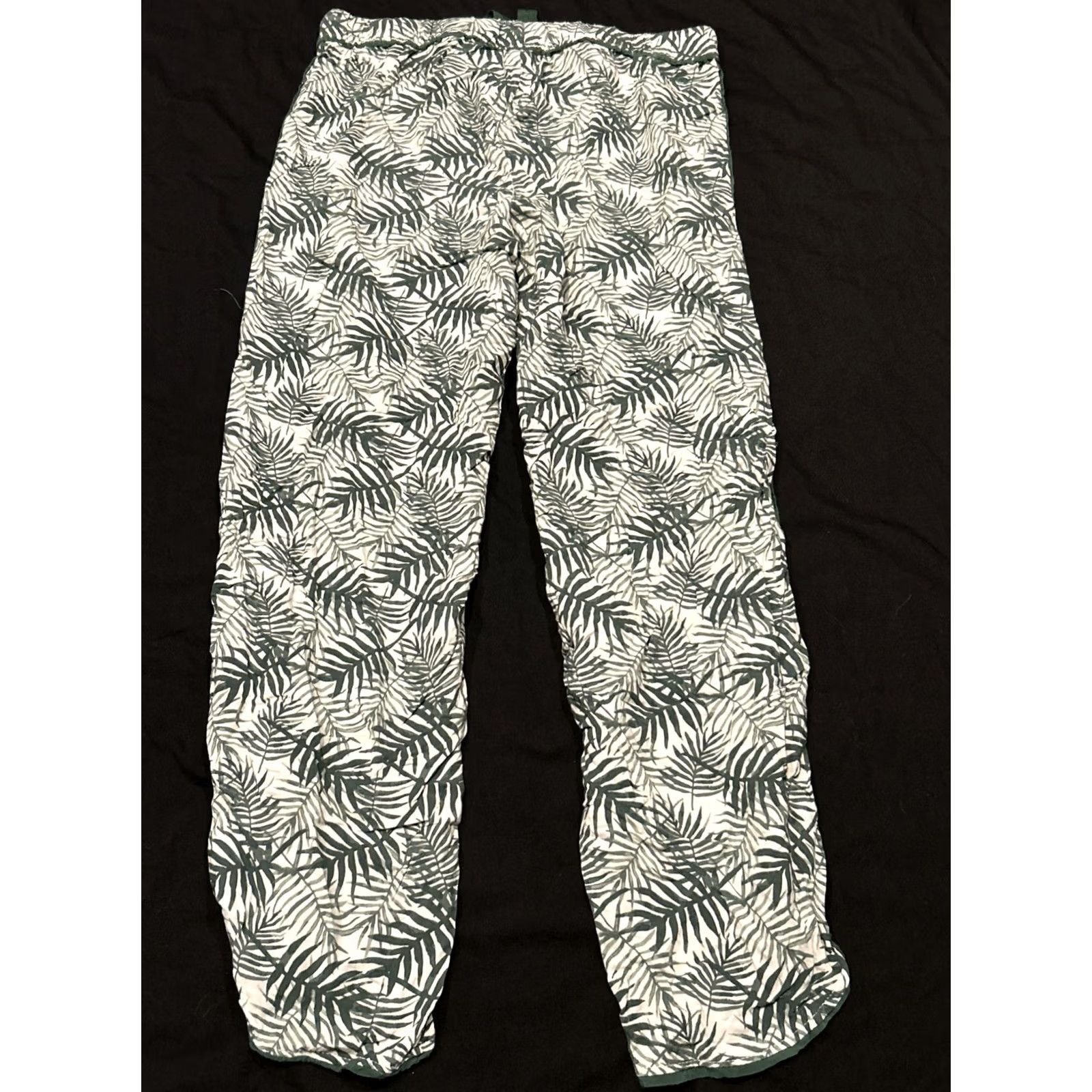 Jessica Simpson Jessica Simpson Womens Green Floral Dress Pants Trousers Rayon Size M Size 32" / US 10 / IT 46 - 3 Thumbnail