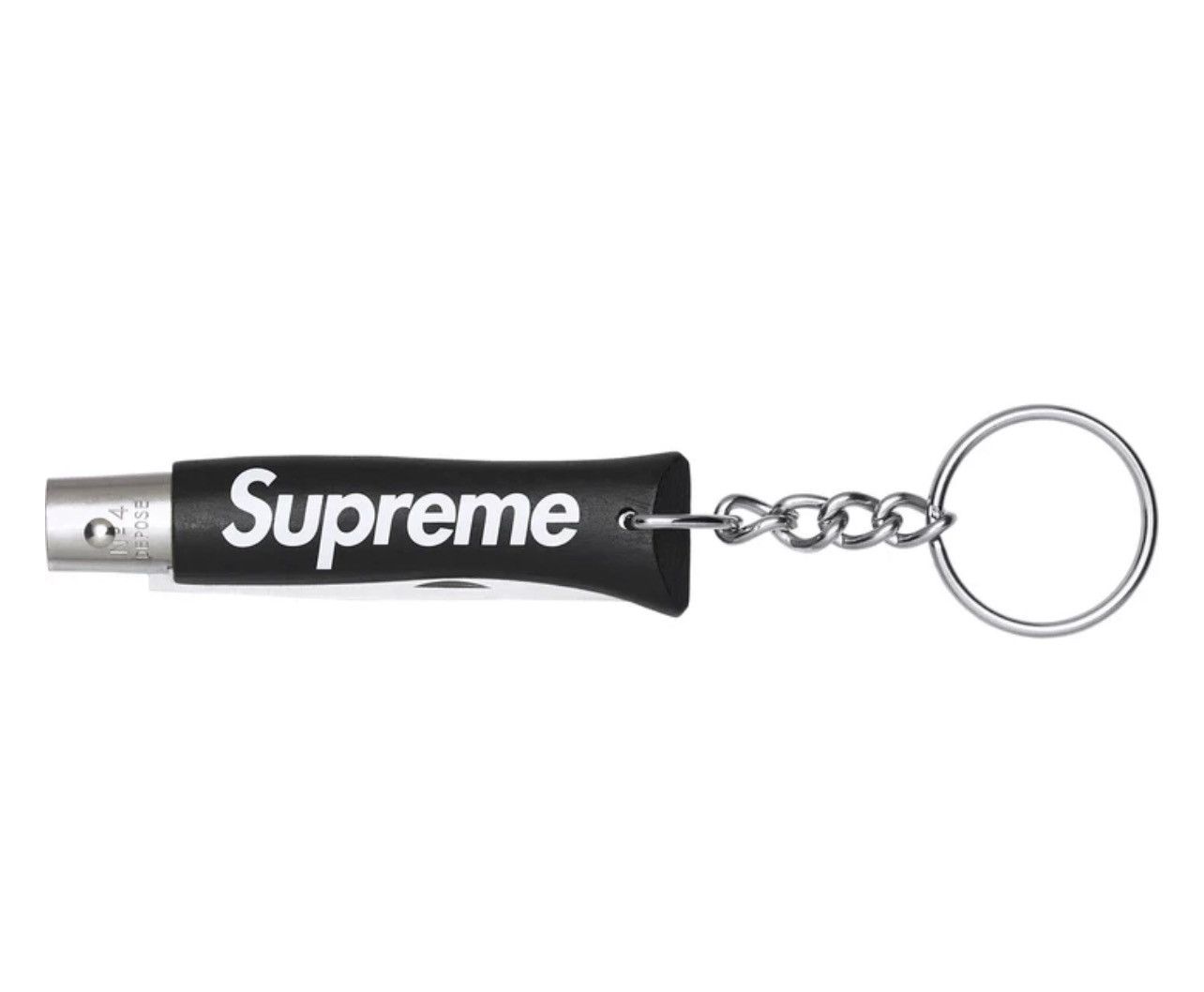 REVENGE GOLD ARCH LOGO KEYCHAIN