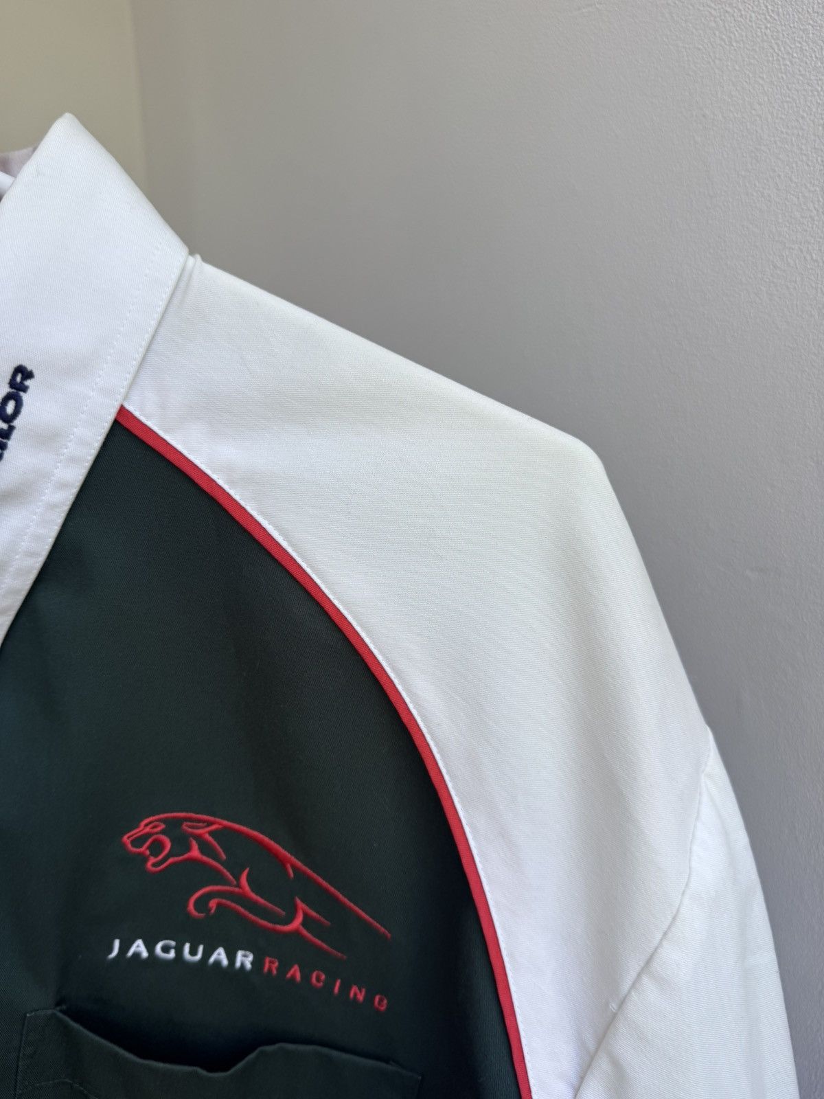Formula 1 Jaguar Racing 2003 HSBC Formula 1 F1 Racing Button Up Shirt Size US XXL / EU 58 / 5 - 21 Thumbnail