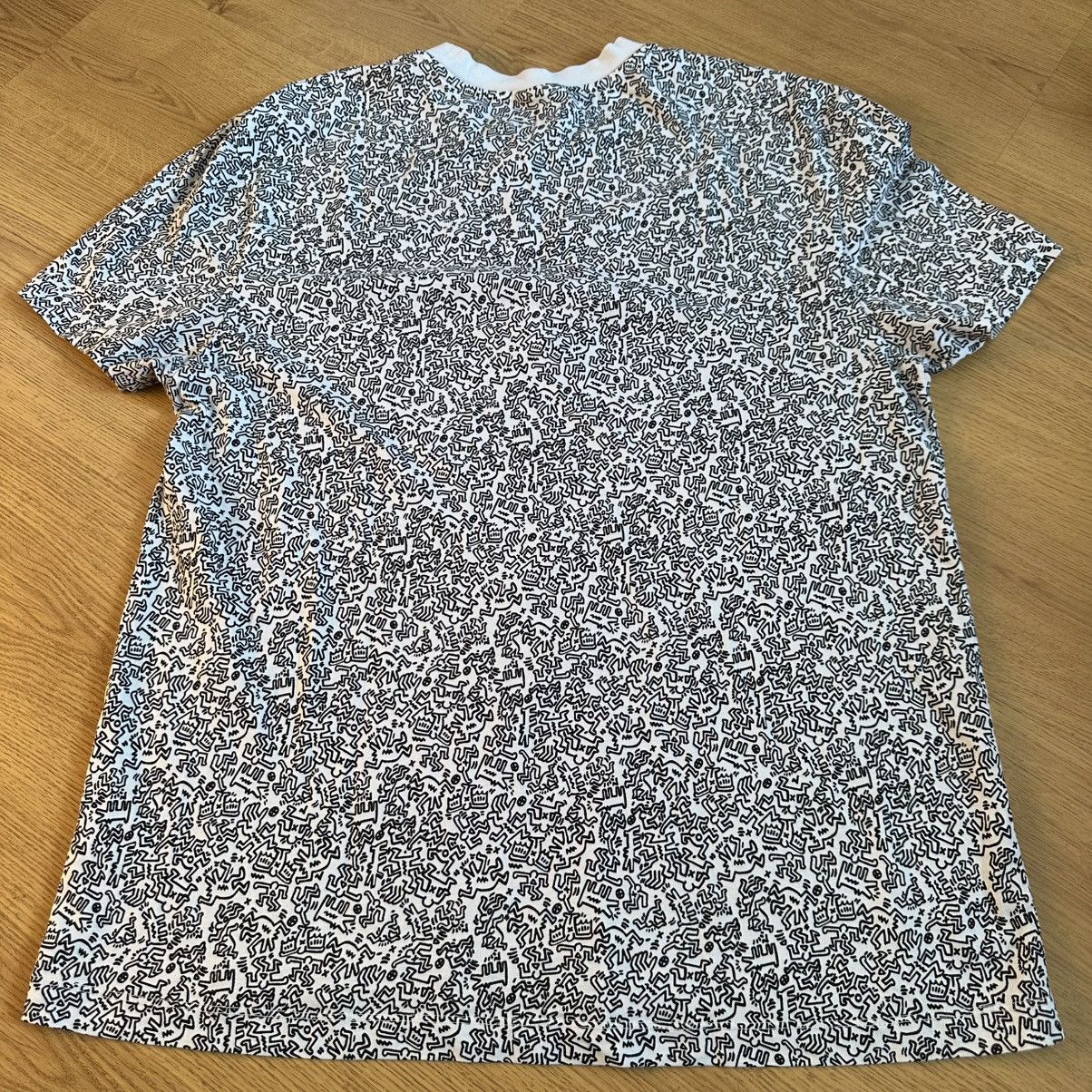 Keith Haring Keith Haring Monogram Designer T-Shirt Embroidered Heart Tee Size US L / EU 52-54 / 3 - 6 Thumbnail