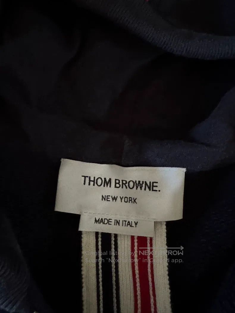 Thom Browne Thom Browne Striped zip hoodie Size US XL / EU 56 / 4 - 3 Thumbnail