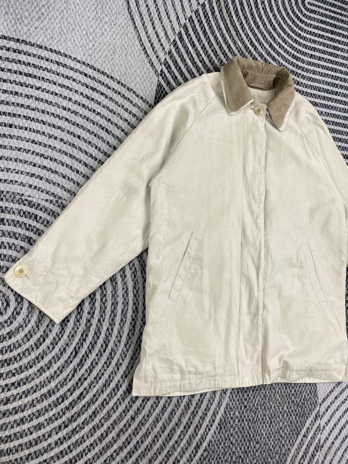London Fog London Fog Overcoat In Beige Jacket Size M / US 6-8 / IT 42-44 - 3 Thumbnail