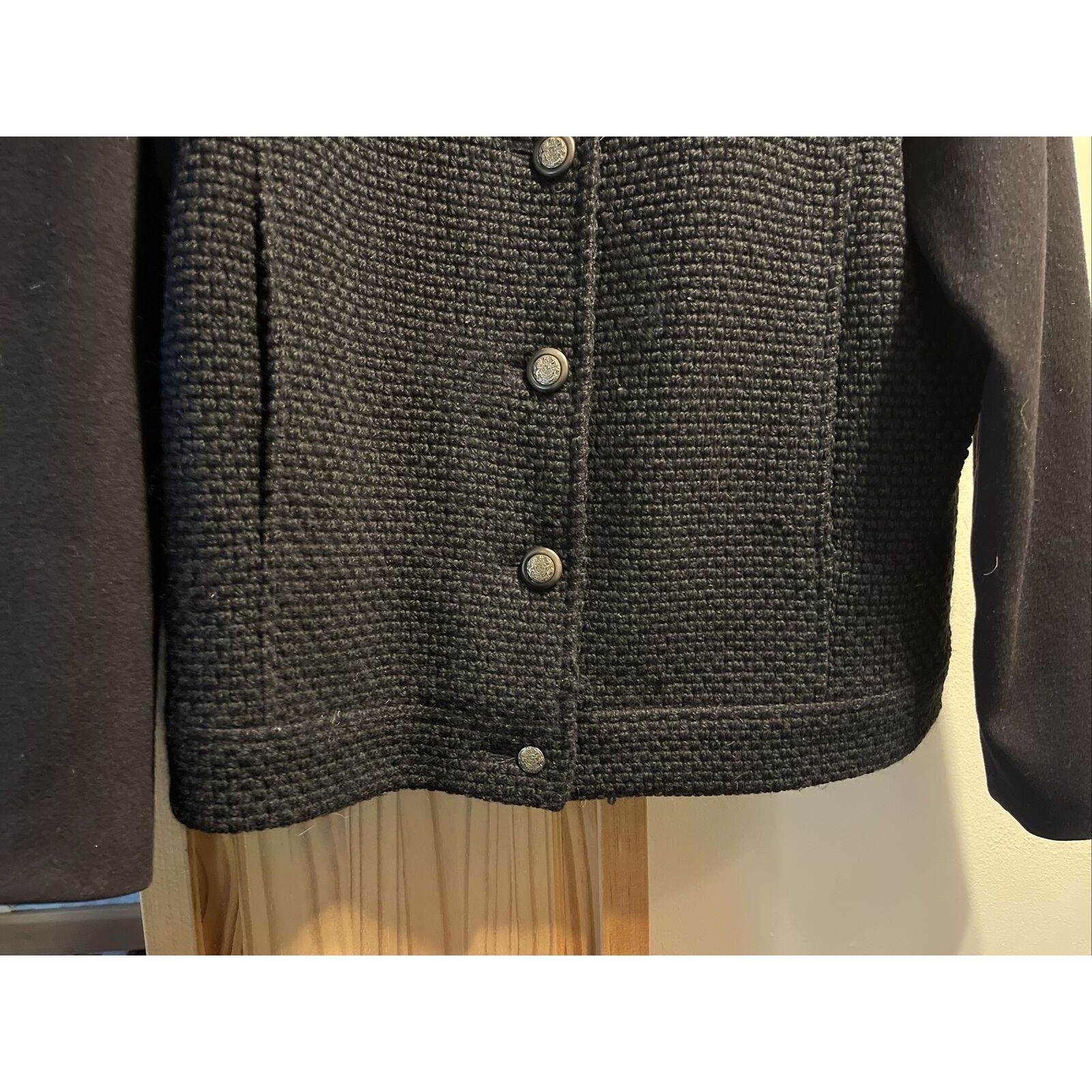 Pendleton Pendleton 100% V1rgin Wool Coat Vintage Women’s 6 Navy Coat Size M / US 6-8 / IT 42-44 - 8 Thumbnail